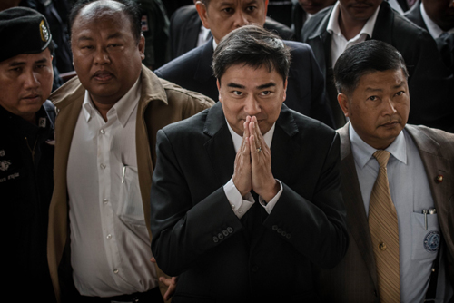 Thái Lan bác cáo trạng giết người nhằm vào cựu Thủ tướng Abhisit